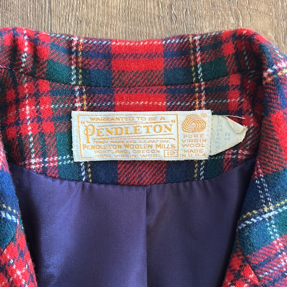 Pendleton | Vintage Wool Blazer - Picture 2 of 9